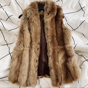 Faux Fur Vest